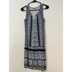 J. Jill Sleeveless V-slit front Dress